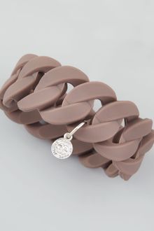Marc By Marc Jacobs Wide Rubber Katie Turnlock Bracelet  - Lyst