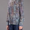 Mcq By Alexander Mcqueen Silk Blouse in Multicolor (multi) - Lyst