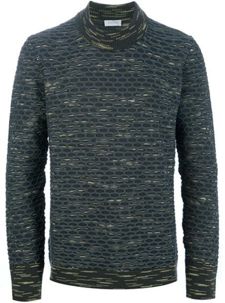 balenciaga sweater mens green