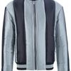 Balenciaga Paneled Jacket in Silver for Men (grey) - Lyst