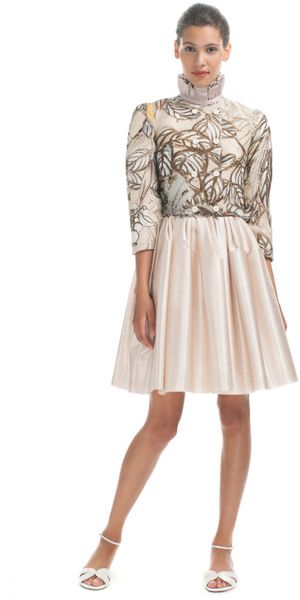 Honor Ss Tree Print Organza Db Jacket - Lyst