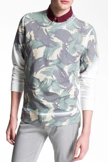 Topman Camo Sweatshirt - Lyst