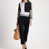 3.1 Phillip Lim Sequined Silk Top in Purple (black) - Lyst