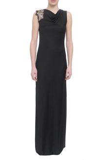 Amen Jersey Dress with Jewel Embroidery - Lyst