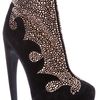 Jeffrey Campbell Studded Ankle Boot in Black - Lyst