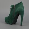 Jeffrey Campbell Cutout Ankle Boot in Green - Lyst