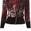 Karen Millen Snake Print Cardigan in Brown (multi-coloured) - Lyst