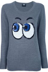 Markus Lupfer Cartoon Eye Sweater