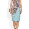 Matthew Williamson Satin Dress in Multicolor (multicolored) - Lyst