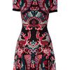 Mcq By Alexander Mcqueen Jacquard Dress in Black - Lyst