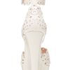 Oscar De La Renta Ss Harriet Wedge in Beige (ivory) - Lyst