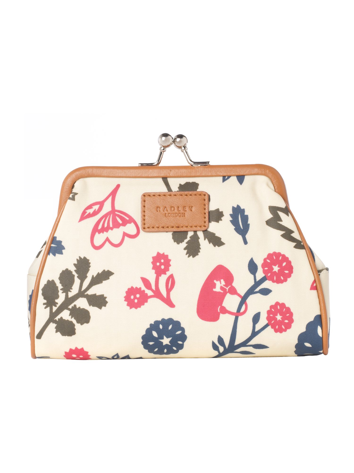 Radley Print Frame Purse in Beige (multicoloured) Lyst