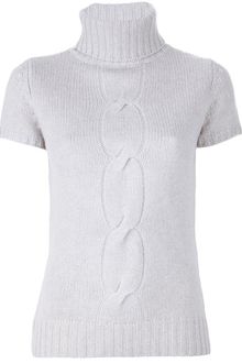 Snobby Sheep Cable Knit Top - Lyst