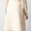 Stella Mccartney Baroque Embossed Neoprene Skirt in White - Lyst