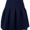 T By Alexander Wang Box Pleat Mini Skirt in Blue - Lyst
