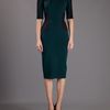Victoria Beckham Pencil Dress in Green - Lyst