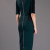 Victoria Beckham Pencil Dress in Green - Lyst