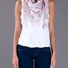Alexander Mcqueen Signature Skull Scarf in Pink - Lyst