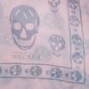 Alexander Mcqueen Signature Skull Scarf in Pink - Lyst