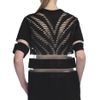 Alexander Wang Suspended Zebra Short Sleeve Hockey Jersey in Black (onyx) - Lyst