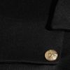 Balmain Structured Wool Jacket in White (black) - Lyst