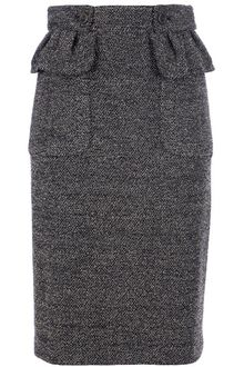 Burberry Prorsum Tweed Pencil Skirt - Lyst