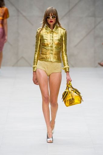 Burberry Prorsum Spring 2013 Runway Look 5 - Lyst