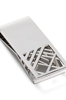 Burberry Metal Check Panel Money Clip - Lyst