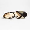 Kate Spade Corinne Sandal in Black (black/ gold) - Lyst
