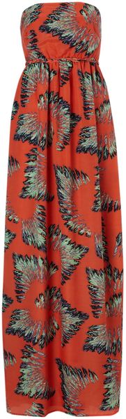 Madam Rage Plaited Strapless Maxi Dress - Lyst