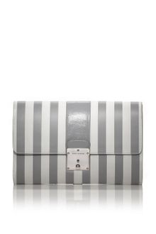 Marc Jacobs Ss The Prisoners Skunk Clutch in Grey - Lyst