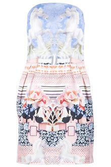 Mary Katrantzou Powdy Bustier Dress - Lyst
