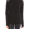 Stella Mccartney Wool Long Sleeve Jumper in Black - Lyst