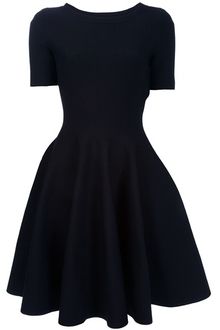 Yves Saint Laurent Fitted Flared Dress - Lyst