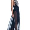 Jason Wu Ss Beaded Halter Gown in Black (gold/black) - Lyst