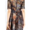 Mulberry Tie Dye Satin and Lace Dress in Multicolor (multicolored) - Lyst