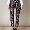 Osman Yousefzada Floral Brocade Trousers in Floral - Lyst