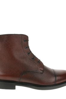 Pierre Hardy Burgundy Boots in Grained Leather - Lyst