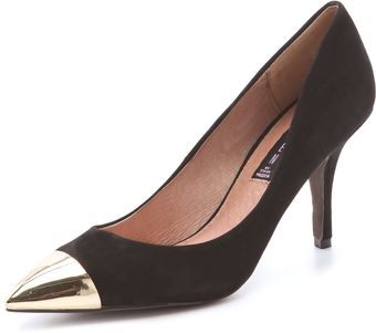 Steven Fearles Cap Toe Pumps - Lyst