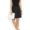 Victoria Beckham Cut Out Back Crepe Dress in Black - Lyst