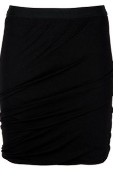 Alexander Wang Drape Skirt - Lyst
