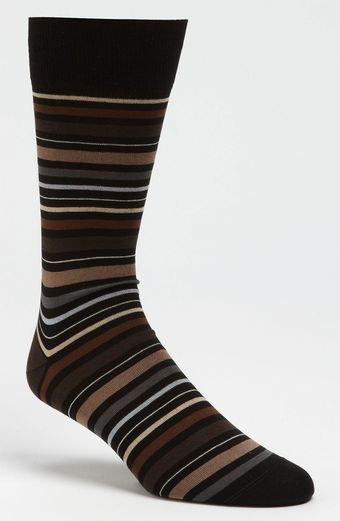 Bugatchi Uomo Multi Stripe Socks - Lyst