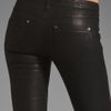Free People Vegan Leather Seamed Skinny Pant in Black - Lyst