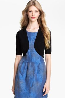Lela Rose Silk Shrug - Lyst