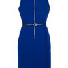 Michael Kors Belted Dress in Blue - Lyst