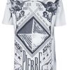 Pierre Balmain Printed TShirt in White for Men - Lyst