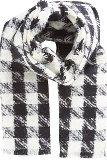 Alexander Olch Gingham Scarf - Lyst