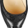 Christian Louboutin Maggie 140 Leather Trimmed Calf Hair Pumps in Black - Lyst