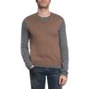 Dolce & Gabbana Combo Crewneck Sweater in Gray for Men (grey) - Lyst