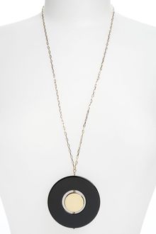 Kate Spade Come Full Circle Long Pendant Necklace - Lyst